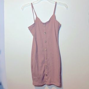 Shein faux button up mini dress size (small).
